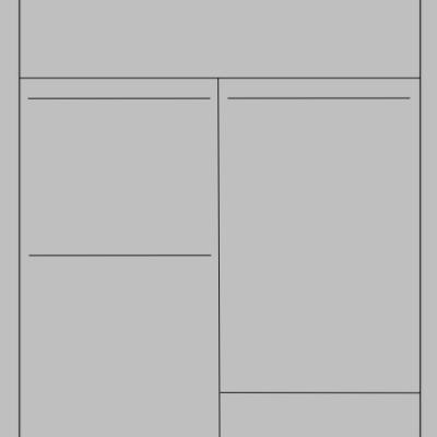 1200 1500 2 Door All Hanging Robe 