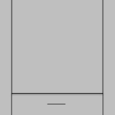 Robe Components 3 Draw Unit With Hanging 